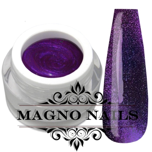 Katzenauge Gel - Magnetgel Chameleon lila